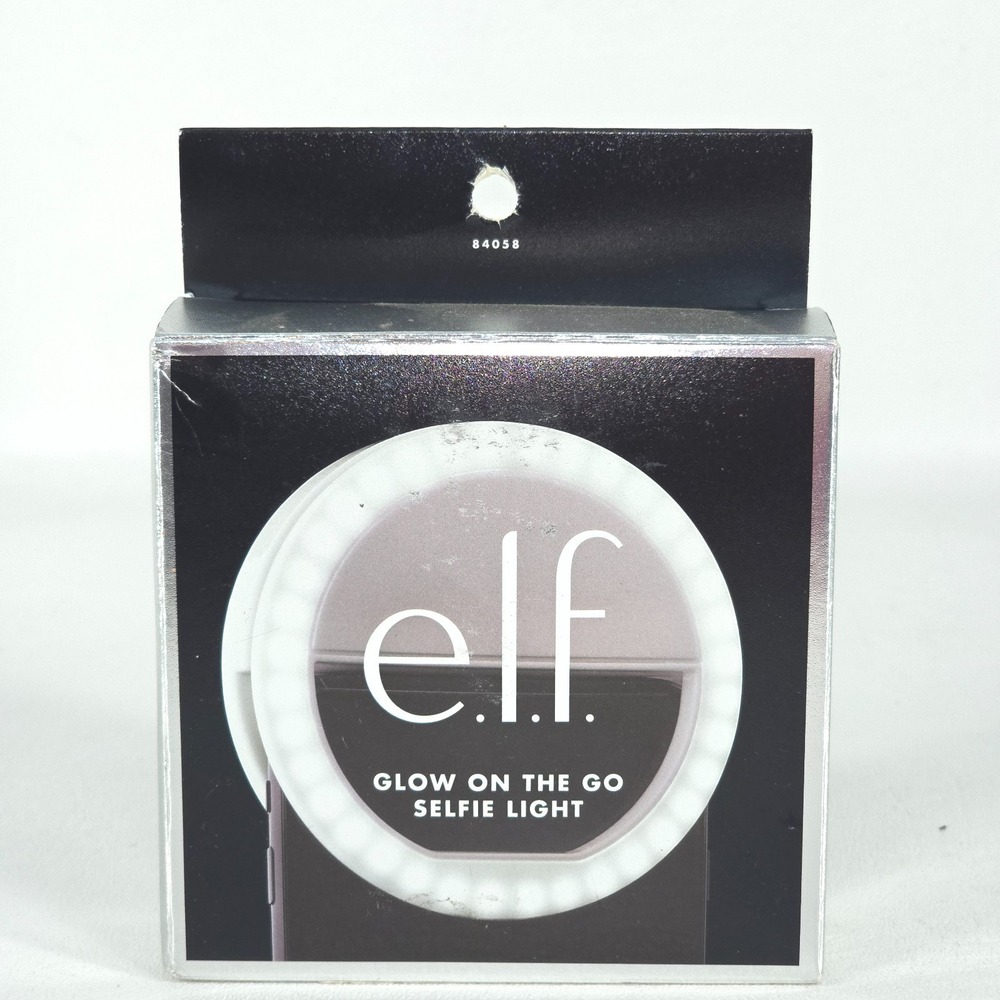 e.l.f. Glow On The Go Selfie Ring Light Cell Phone TikTok Reels Instagram Social